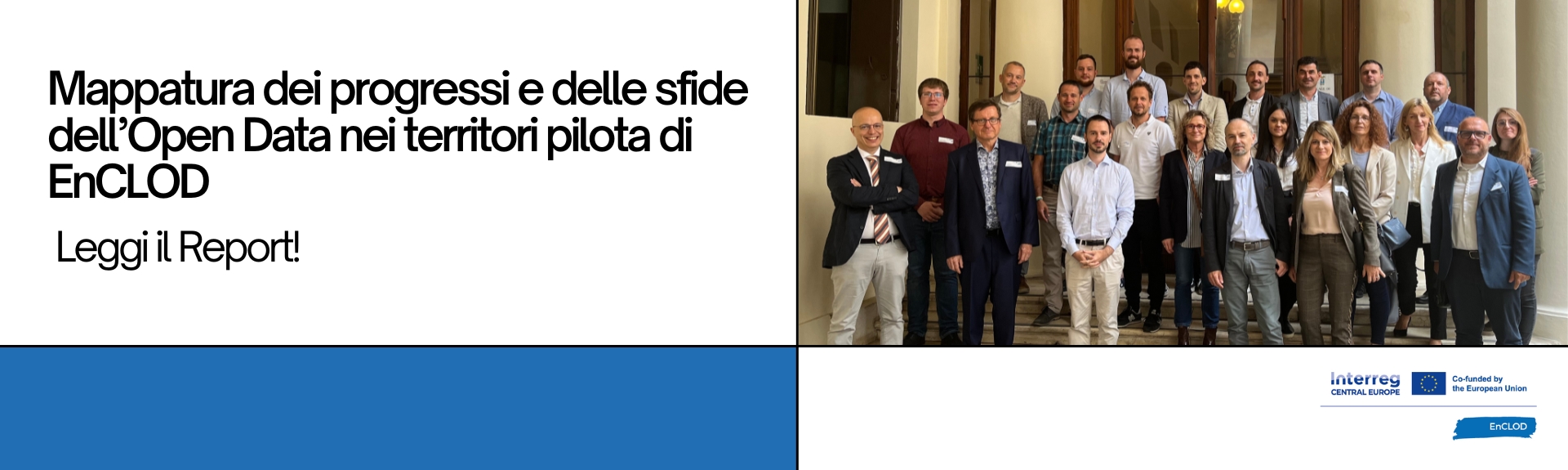 Mappatura dei progressi e delle sfide dell’Open Data nei territori pilota di EnCLOD
