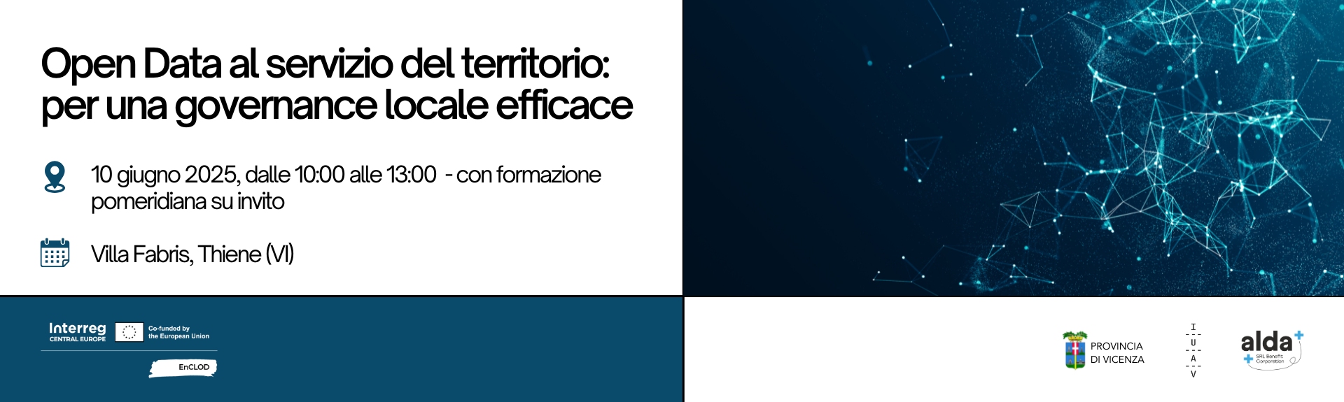 Open Data al servizio del territorio: partecipa all’evento di EnCLOD!