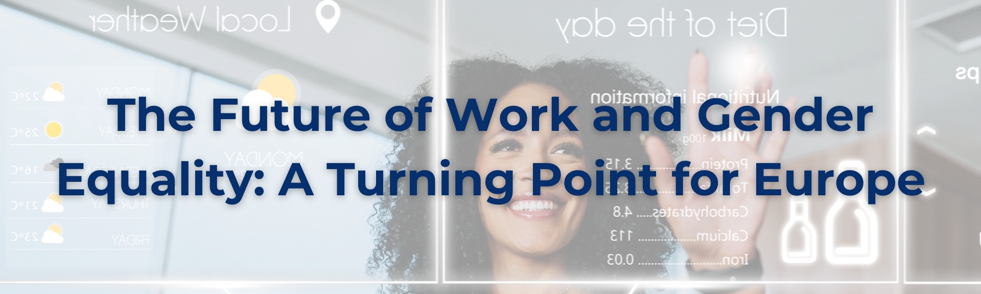 Il futuro del lavoro e la parità di genere: un punto di svolta per l’Europa